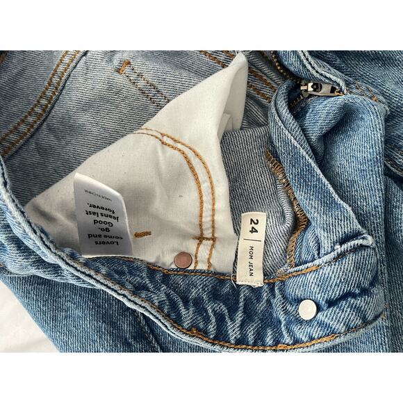 Pacsun Pre-Loved Mom Jean - Size 24 - Picture 7 of 9